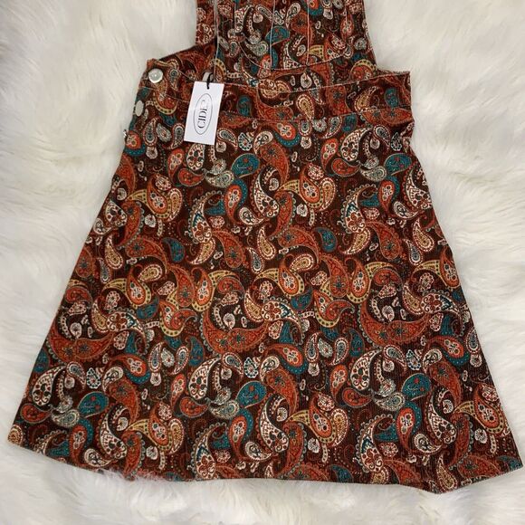 Cider NWT Corduroy Cottagecore Overall Dress Size XL Womens - Picture 3 of 10